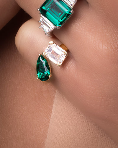 Emerald & Diamond Ring