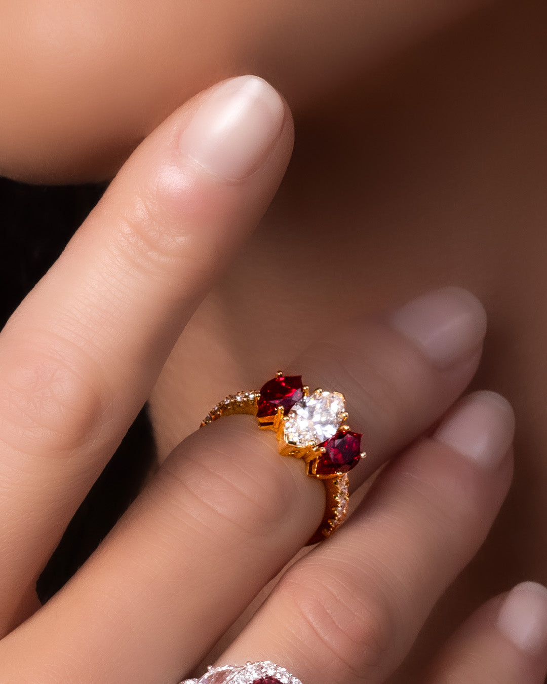 Diamond & Ruby Ring