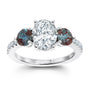 Chatham lab-grown alexandrite ring, style CR15165WAL