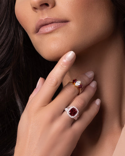 Diamond & Ruby Ring
