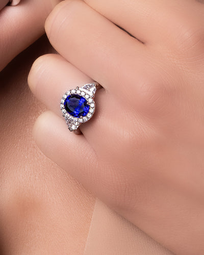 Blue Sapphire Ring