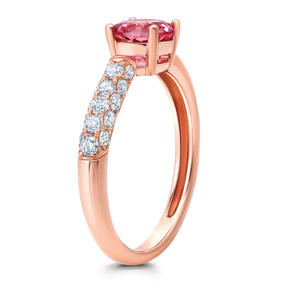 Champagne Sapphire Ring