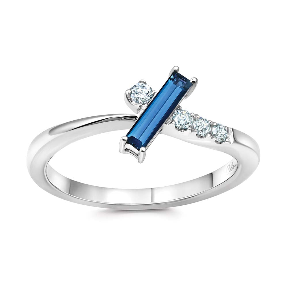 Chatham lab-grown alexandrite ring, style CR15275WAL