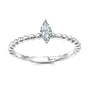 Chatham lab-grown diamond solitaire ring, style CR15300WDIA