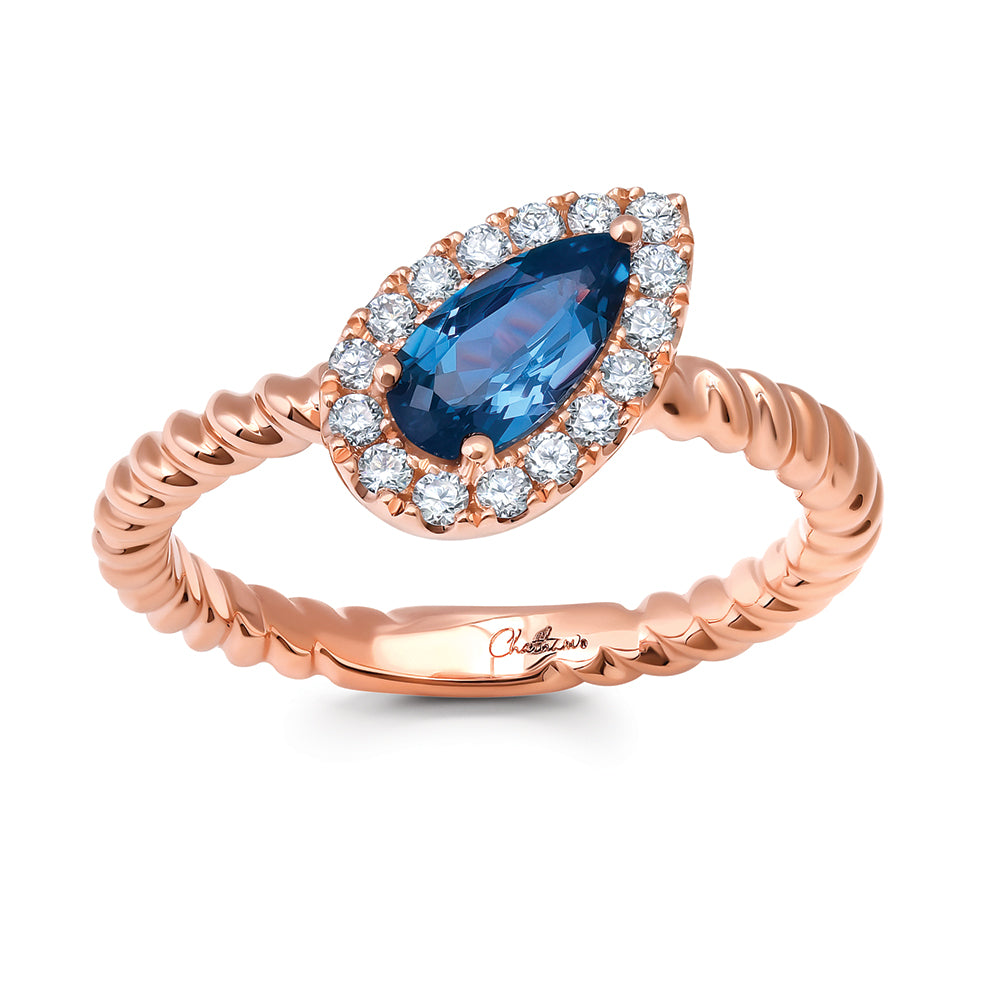 Chatham lab-grown alexandrite ring, style CR15302RAL