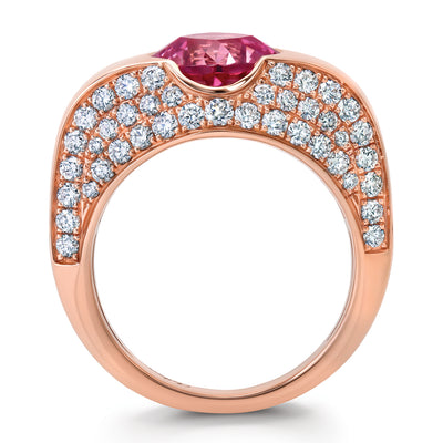 Champagne Sapphire Ring