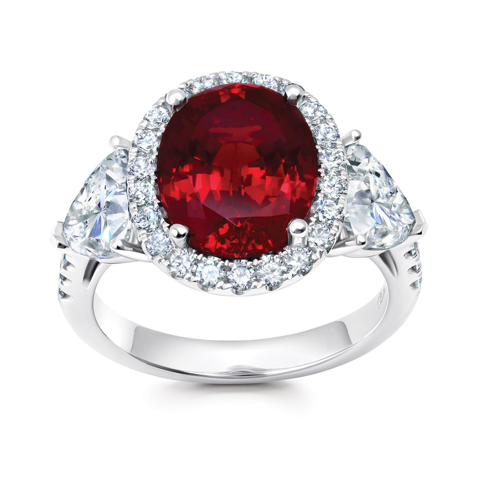 Chatham lab-grown ruby ring, style CR15339WRU