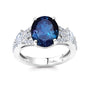 Chatham lab-grown alexandrite ring, style CR15344WAL