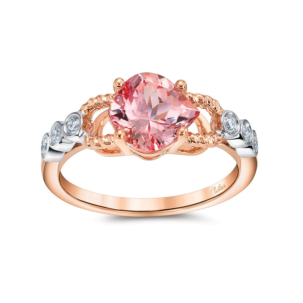 Champagne Sapphire Ring