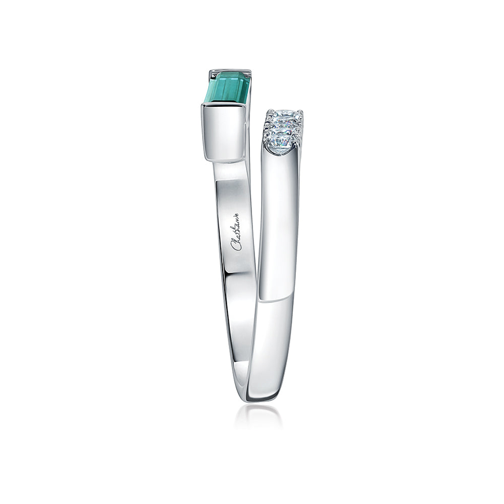 Paraiba Colored Spinel Ring