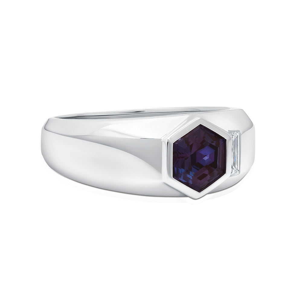 Men's Alexandrite Ring