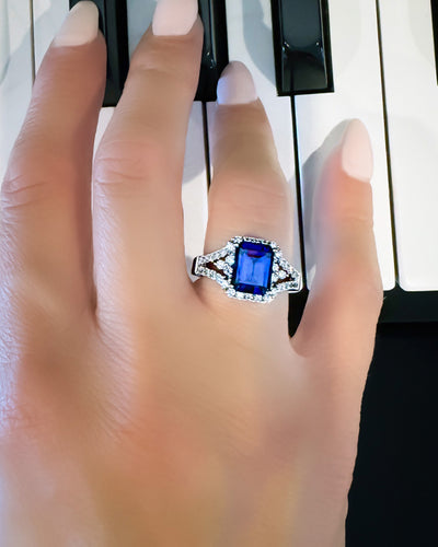 Blue Sapphire Ring