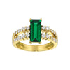 Emerald Ring-CR6648YEM