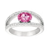 Pink Sapphire Ring-CR6653WPS