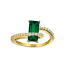 Emerald Ring-CR6659YEM
