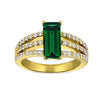 Emerald Ring-CR6660YEM