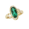 Emerald Ring-CR8255YEM