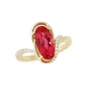 Padparadscha Ring