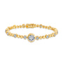Chatham lab-grown diamond bracelet, style FDC13101YC