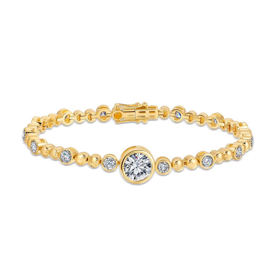 Diamond Bezel Tennis Bracelet