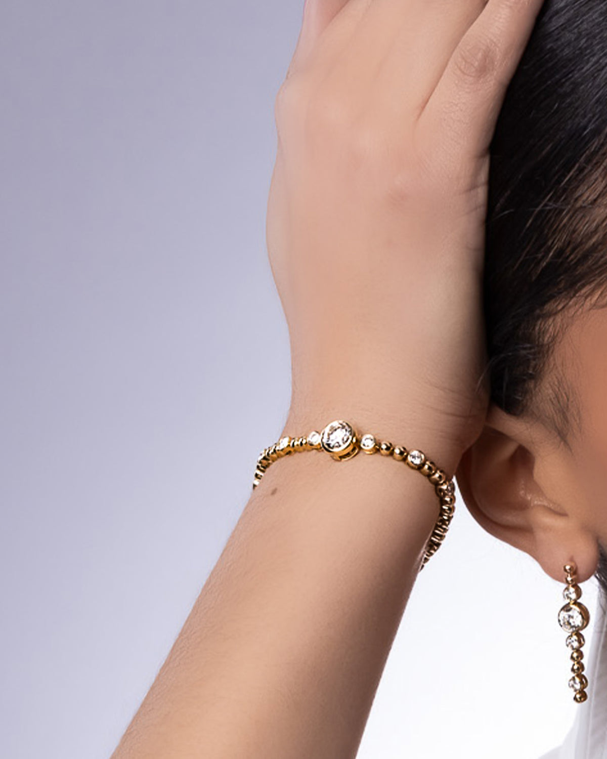 Diamond Bezel Tennis Bracelet