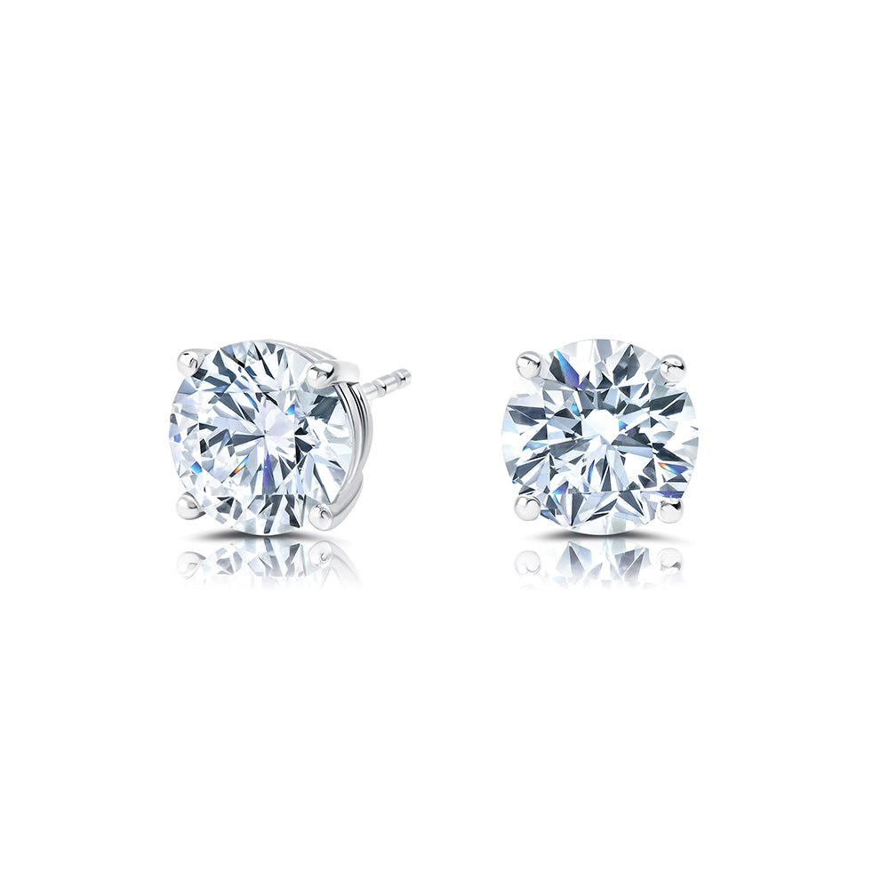 Round Brilliant Diamond Studs