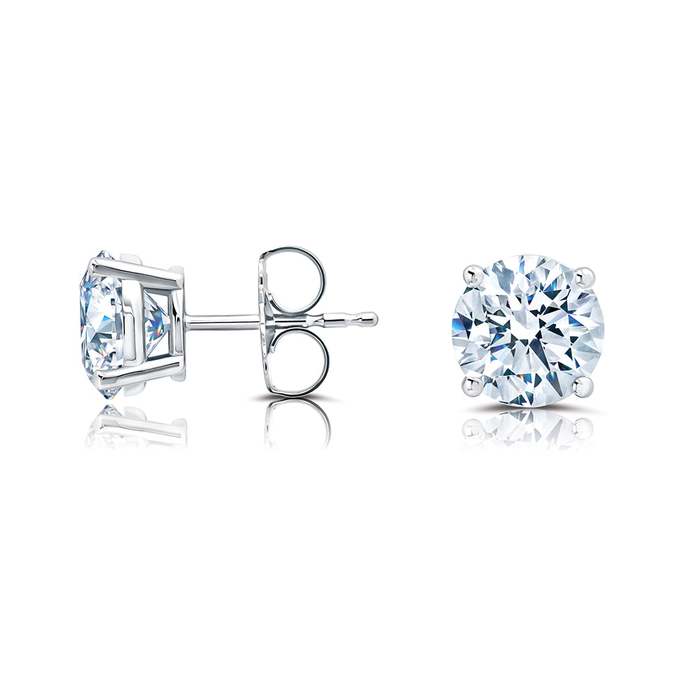 Round Brilliant Diamond Studs