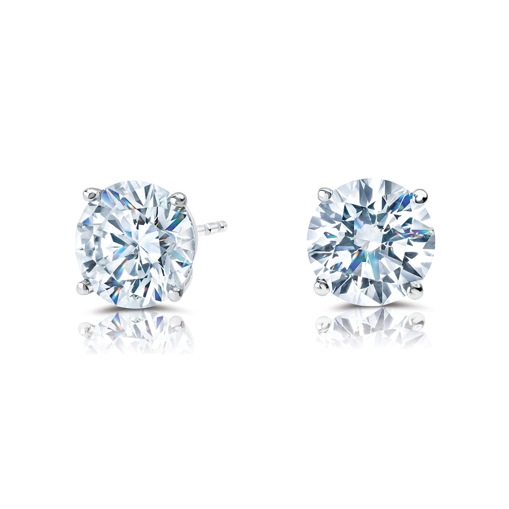Round Brilliant Diamond Studs