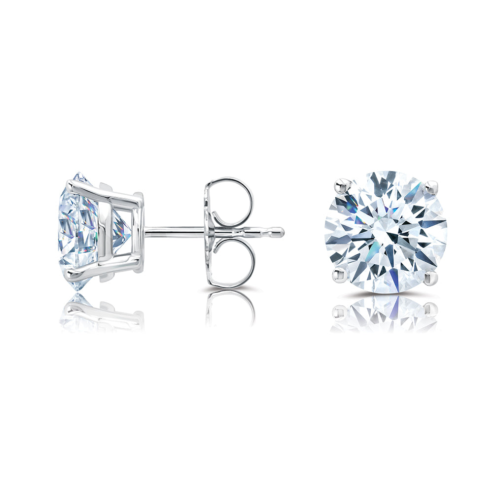 Round Brilliant Diamond Studs