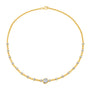 Chatham lab-grown diamond necklace, style FDNK1477YC