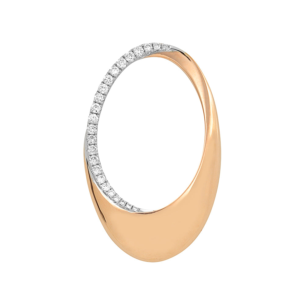 Chatham lab-grown diamond pendant, style FDP4762RW