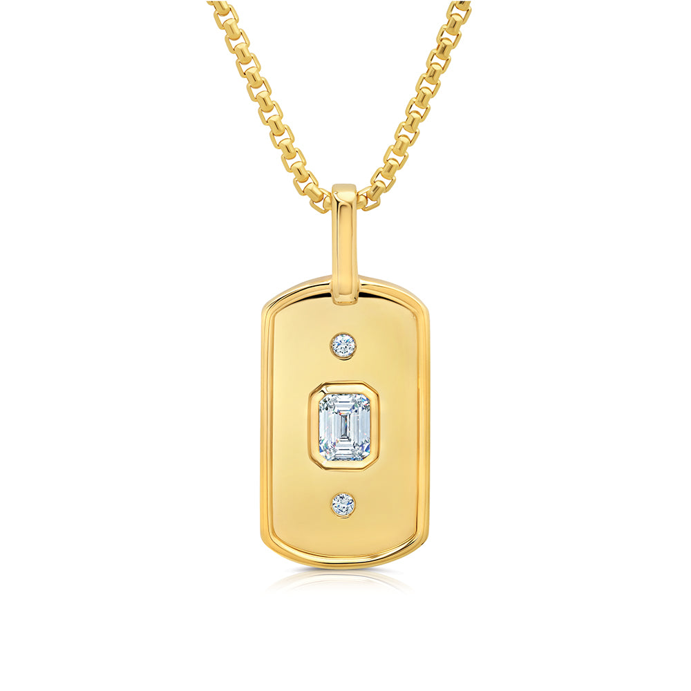 Men's Diamond Pendant