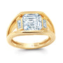 Chatham lab-grown diamond ring, style FDR15366Y