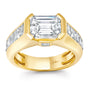 Chatham lab-grown diamond ring, style FDR15370Y