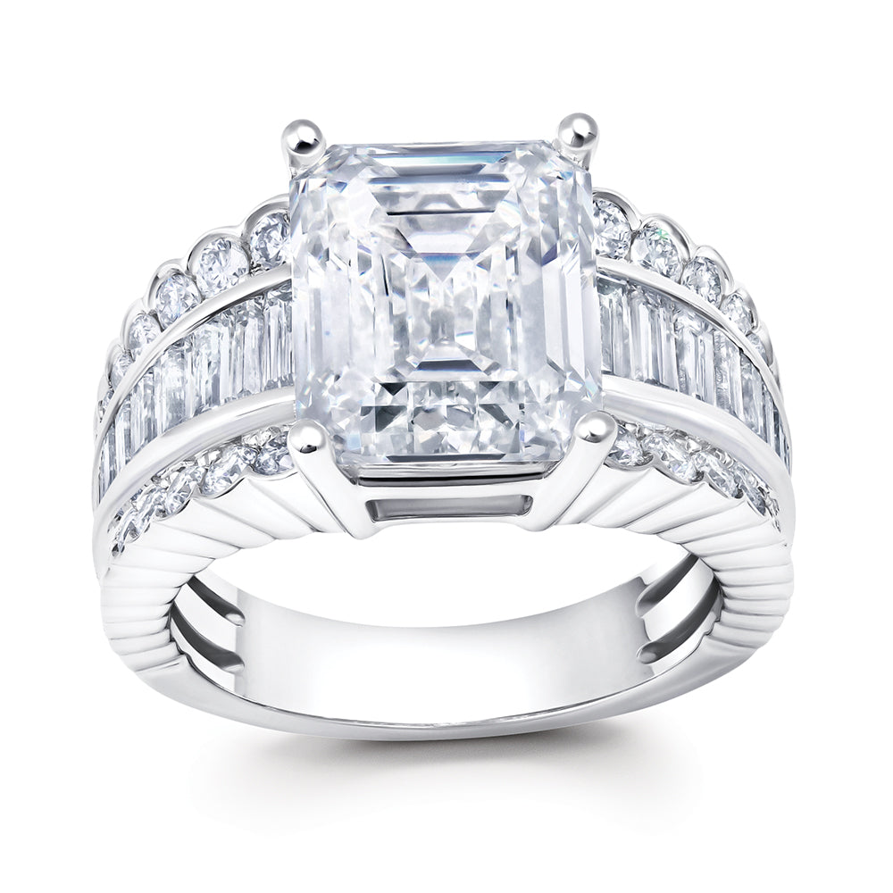 Chatham lab-grown diamond ring, style FDR15371W