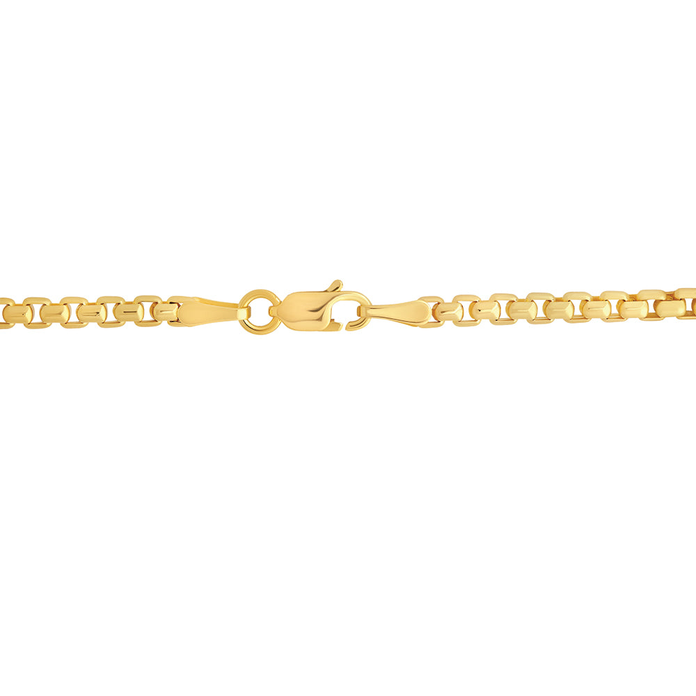 14K Yellow Gold Box Chain