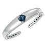 Chatham lab-grown alexandrite cuff, style CB1253WAL
