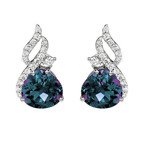 Alexandrite Earrings Chatham Inc