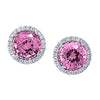 Pink Sapphire Earrings