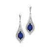 Blue Sapphire Earrings