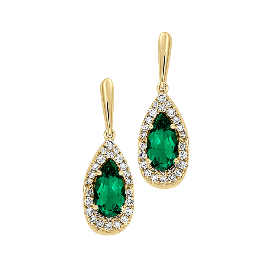 Emerald Earrings