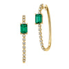 Emerald Hoops