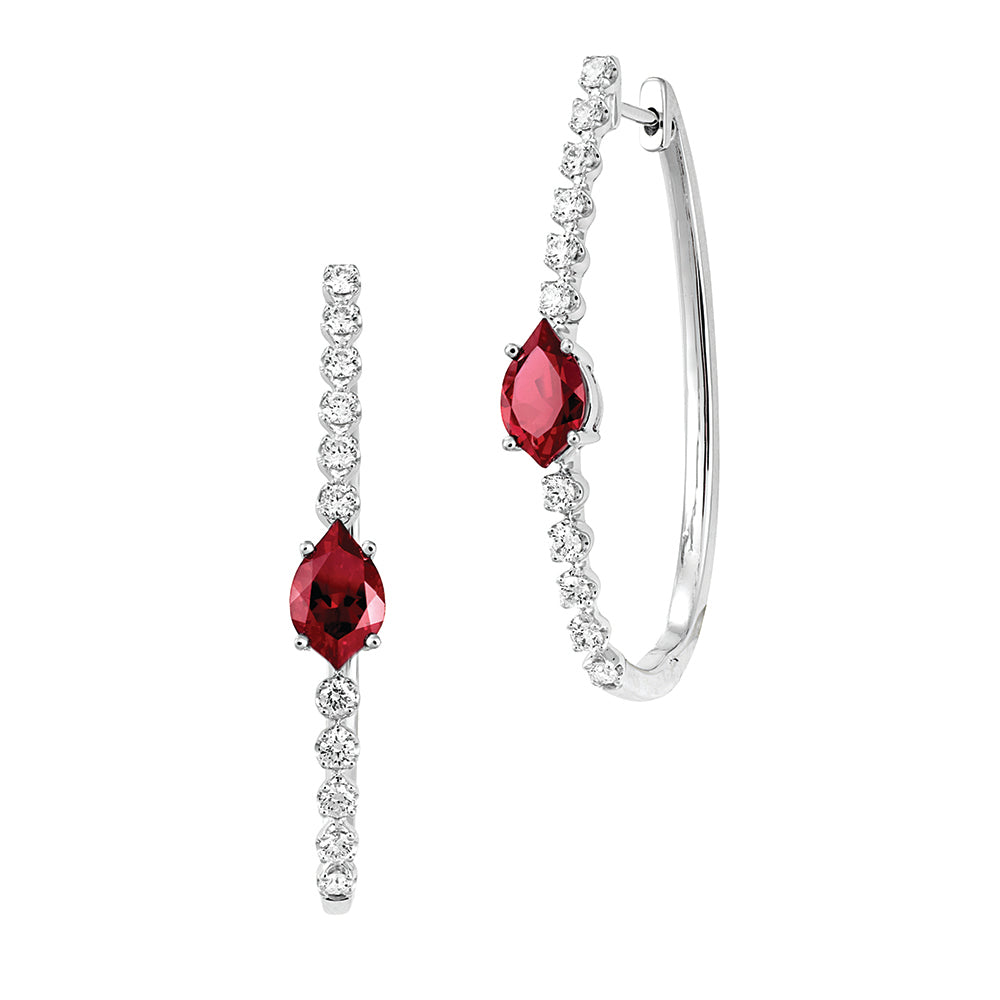 Chatham lab-grown ruby jewelry, style CE4759WRU