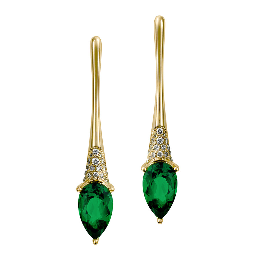Emerald Earrings