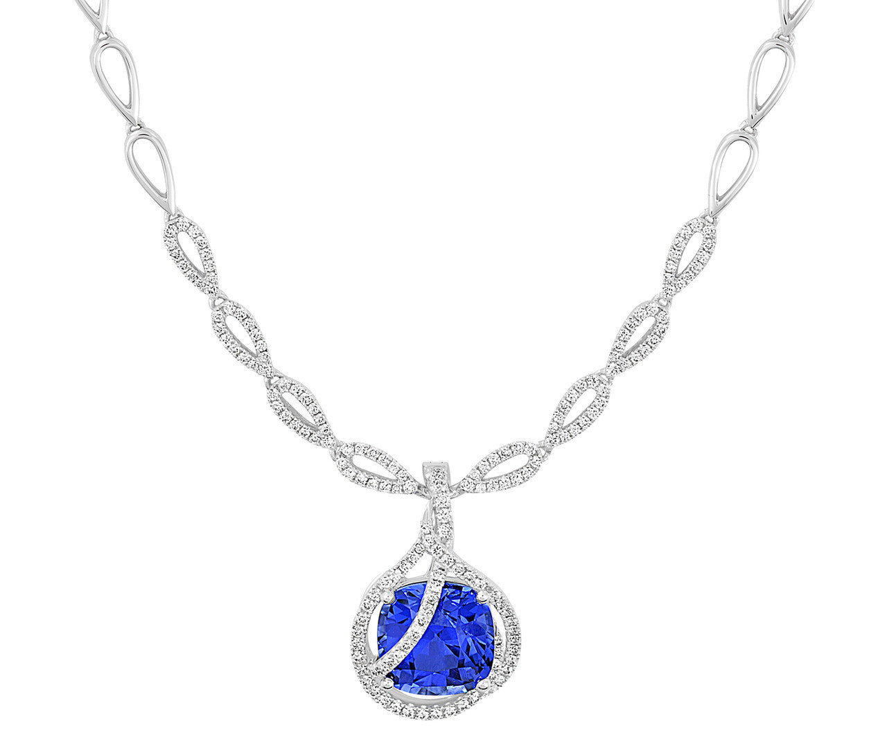 Blue Sapphire Necklace