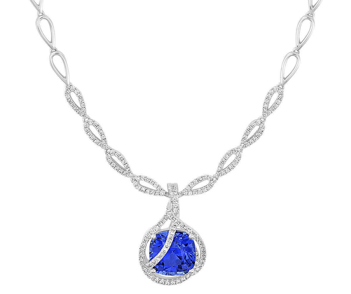Blue Sapphire Necklace