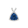 Blue Sapphire Pendant