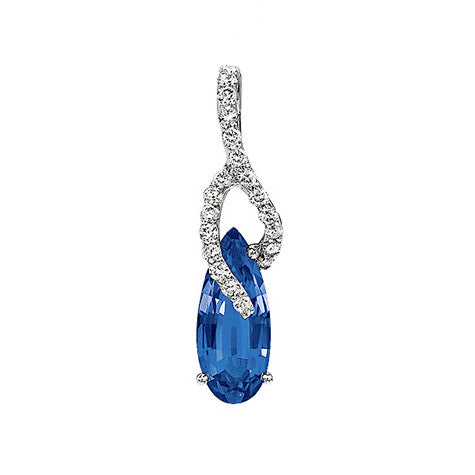 Blue Sapphire Pendant