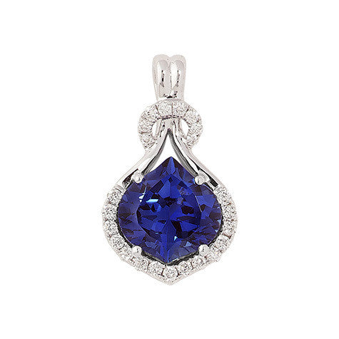 Blue Sapphire Pendant