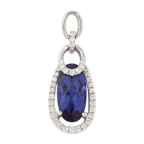 Blue Sapphire Pendant